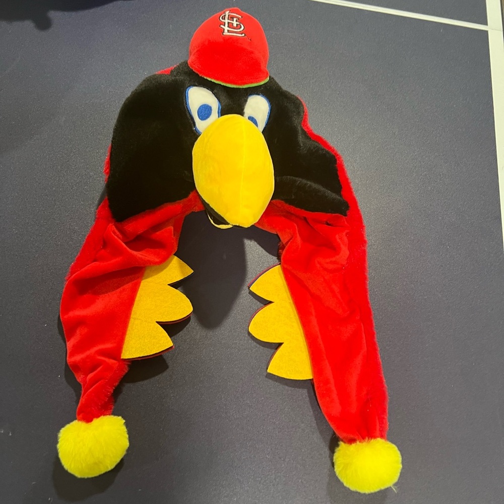 Hat Fredbird the official mascot for the St. Louis Cardinals